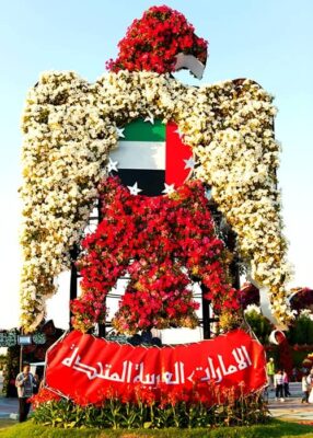 Dubai Miracle Garden Falcon