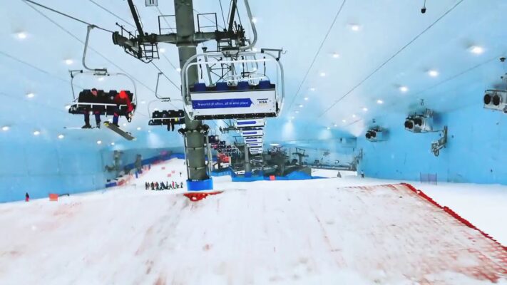 Ski Dubai Chairlift