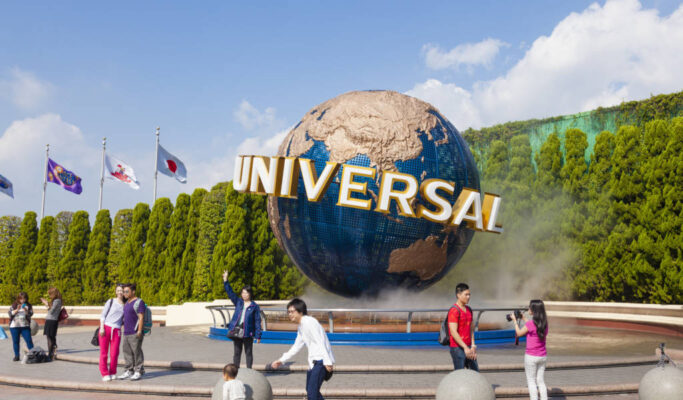 Universal Studios in Osaka, Japan