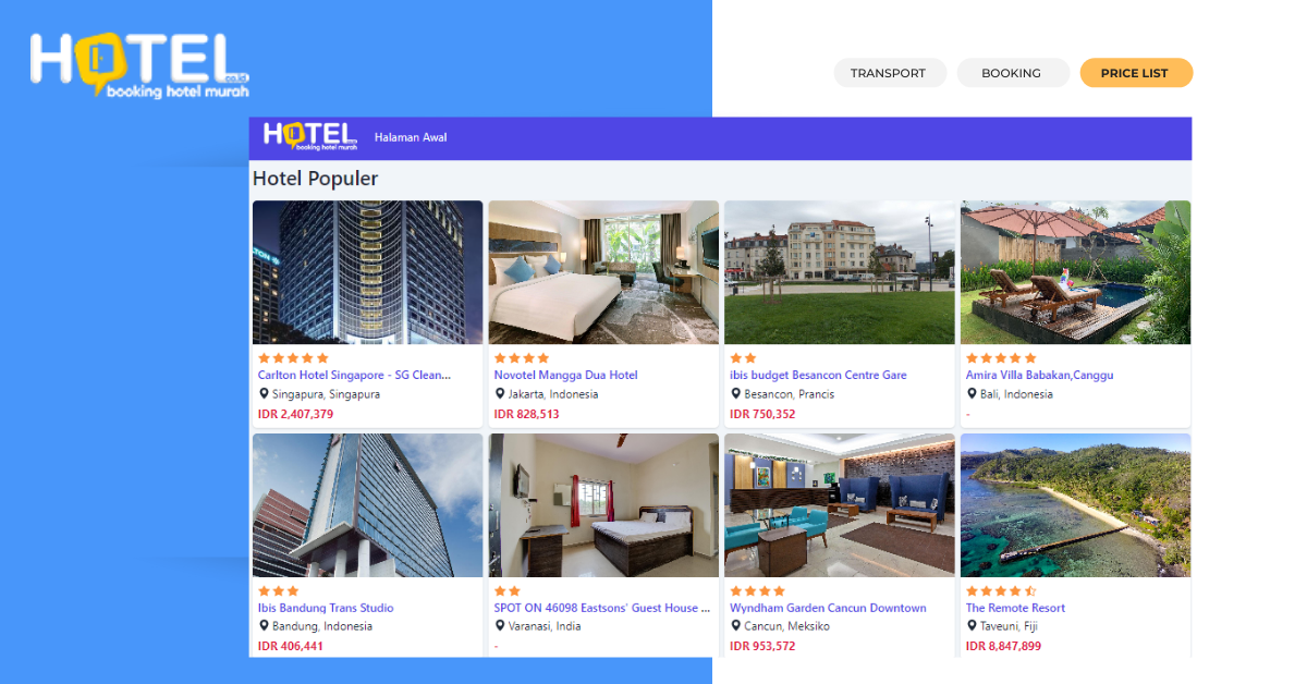 Hotel.co.id Situs Cari Hotel Murah Terbaik Mudah dan Nyaman