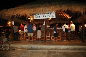 kehidupan malam di Gili Trawangan