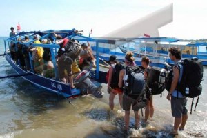 perjalanan dari Mataram menuju Gili Trawangan