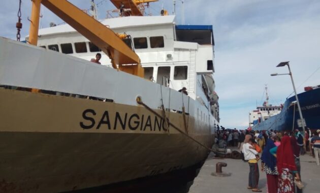 Jadwal Kapal Pelni KM Sangiang Juni 2023