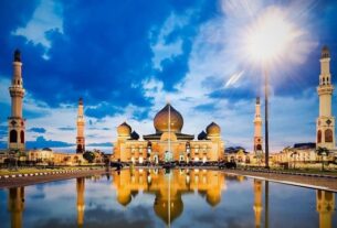 Kemegahan Mesjid Agung An nur Pekanbaru