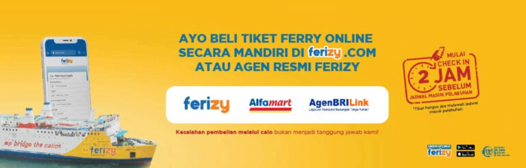Tips Cara Beli Tiket Kapal Feri secara Online di Aplikasi Ferizy Tips Cara Beli Tiket Kapal Feri secara Online di Aplikasi Ferizy