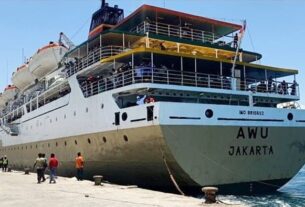Jadwal Kapal Pelni KM Awu Juni 2022