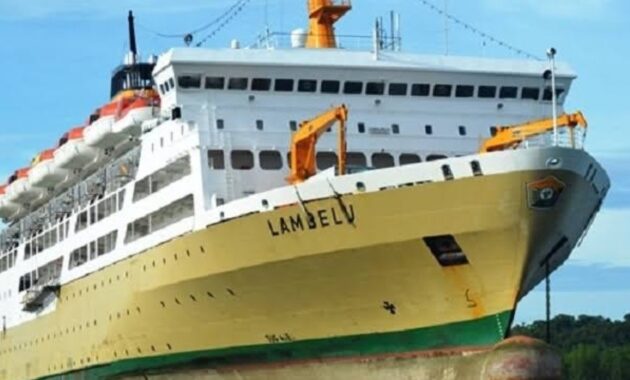 Jadwal Kapal Pelni KM Lambelu Bulan Juli 2022
