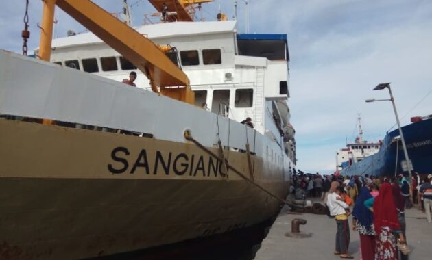 Jadwal Kapal Pelni KM Sangiang Bulan Juli 2022