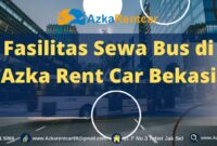 Fasilitas Sewa Bus di Azka Rent Car Bekasi