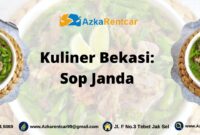 Kuliner Bekasi: Sop Janda