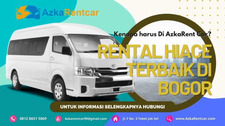 Rental Hiace Terbaik Di Bogor Rental Hiace Terbaik Di Bogor