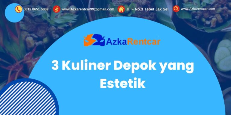 3 Kuliner Depok yang Estetik 3 Kuliner Depok yang Estetik