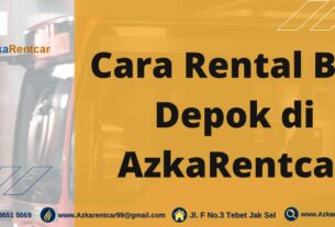 Cara Rental Bus Depok di AzkaRentcar
