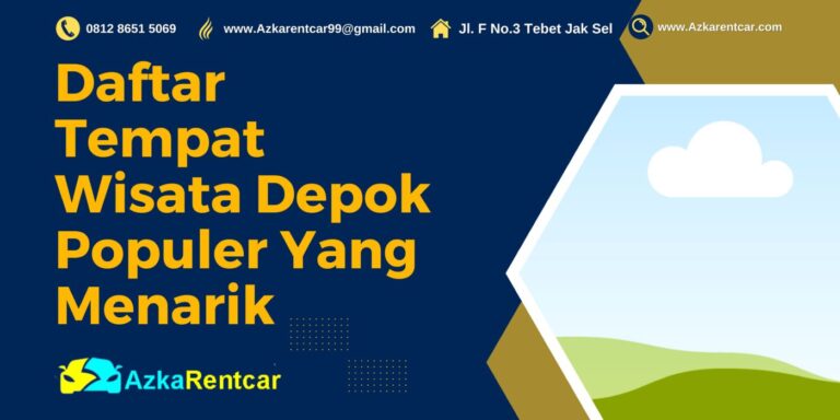 Daftar Tempat Wisata Depok Populer Yang Menarik Daftar Tempat Wisata Depok Populer Yang Menarik