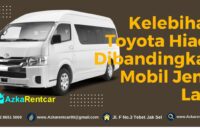 Kelebihan Toyota Hiace Dibandingkan Mobil Jenis Lain