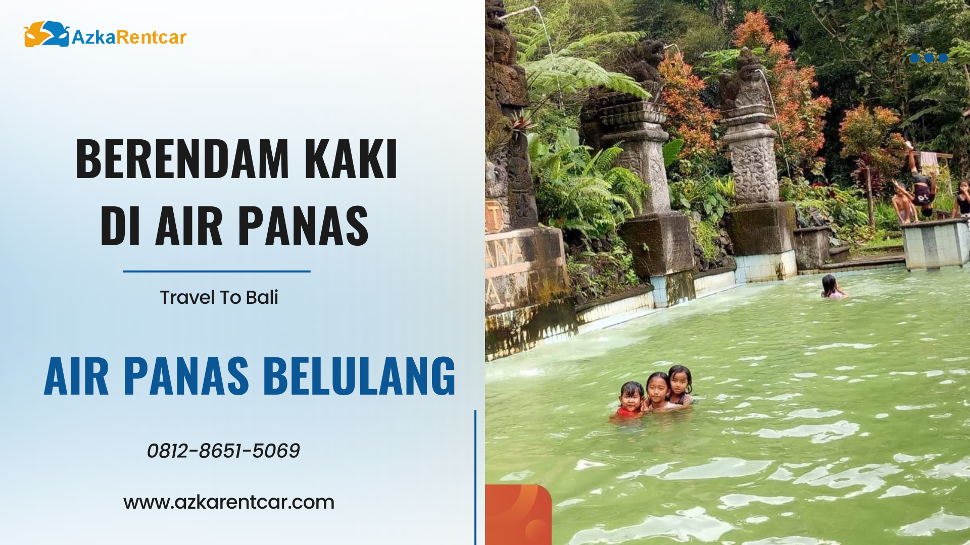 Berendam Kaki di Air Panas Belulang