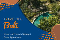 Desa Lod Tunduh Sebagai Desa Agrowisata