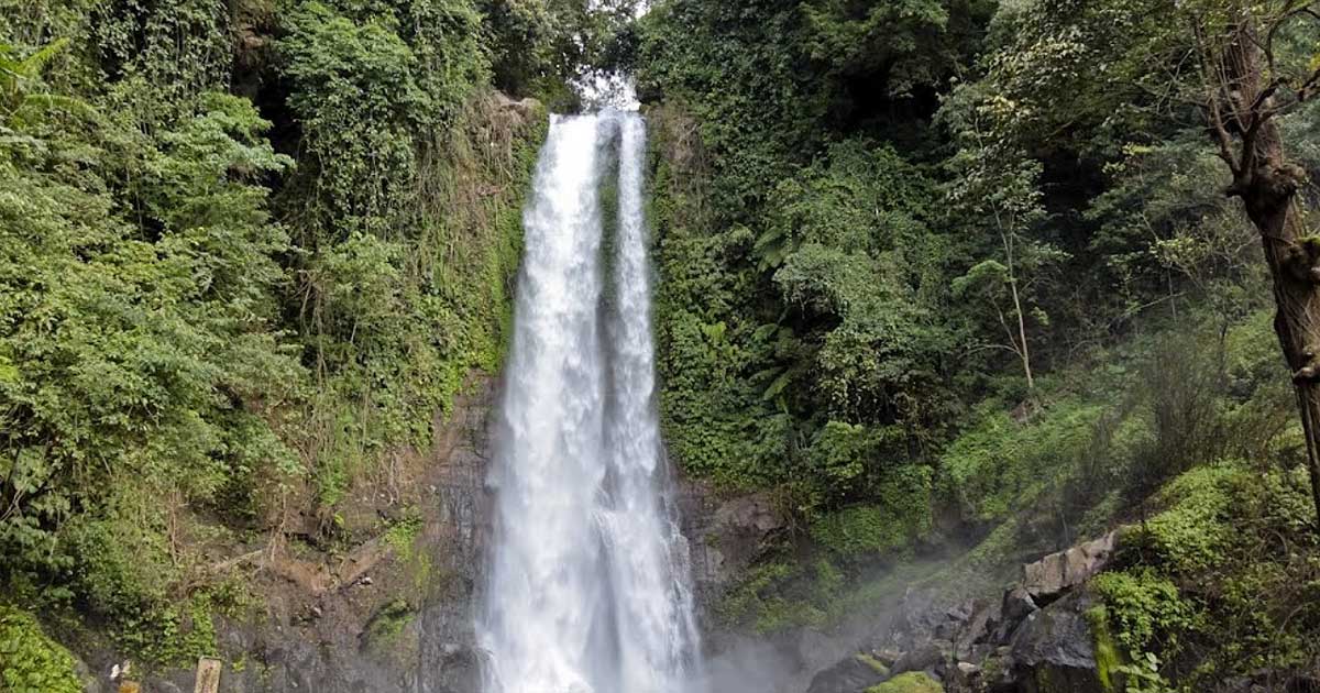 Hadiah Alam Air Terjun Les di Bali