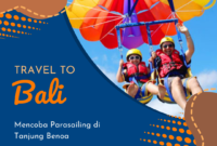 Mencoba Parasailing di Tanjung Benoa