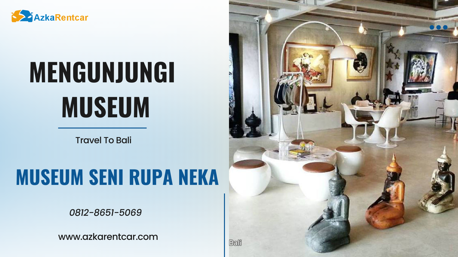 Desa Kedewatan , Gianyar Bali , Jalan Raya Campuhan , Museum Neka , Ubud