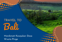 Menikmati Kesejukan Desa Wisata Pinge