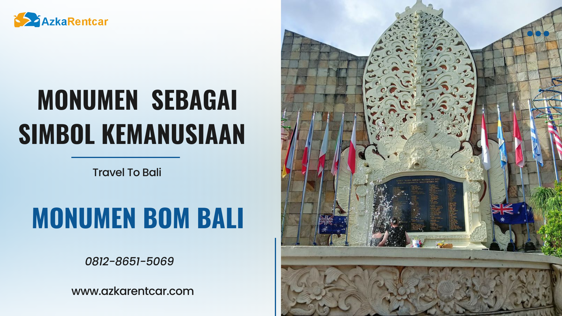 Jalan Legian, Kuta, Monumen Bom Bali