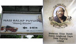 Menikmati Nasi Balap Puyung