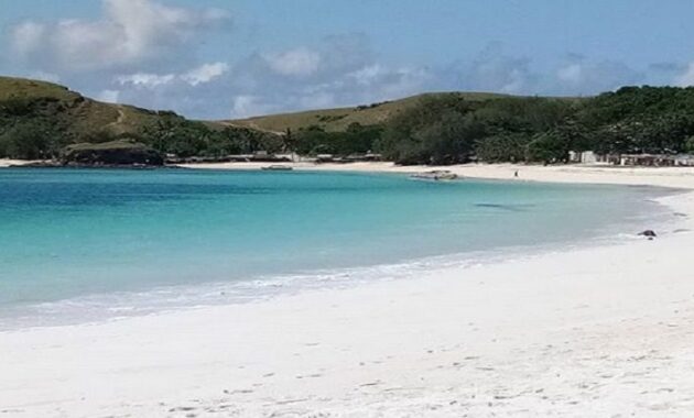 tanjung aan lombok island indonesia