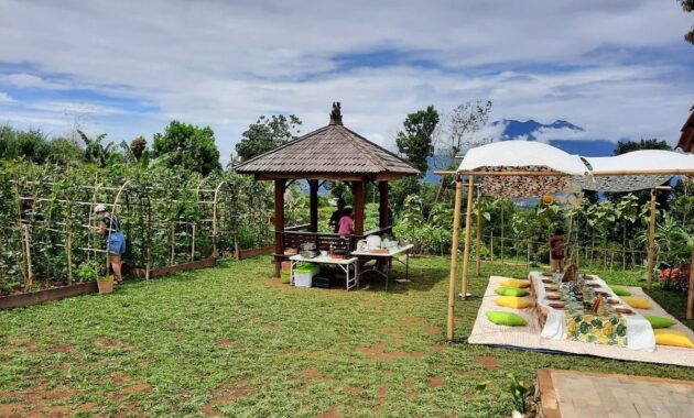 Piknik privat di OJ Organic Farm (Dok. Instagram @ojorganicfarm)