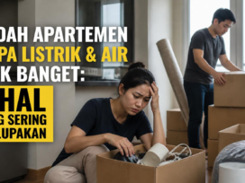 Pindahan Apartemen tanpa Kaget Listrik & Air 5 Hal yang Sering Terlupakan